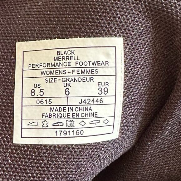 Merrell Emery Buckle Boots Black Women’s Size 8.5 - Picture 11 of 11